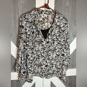 271. Covington Petites Casual 2-pc Blouse/Tank Set XLP